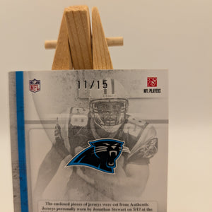 2008 Donruss Gridiron Gear Jonathan Stewart Next Generation AUTO RC #/15 FRENLY BRICKS - Open 7 Days