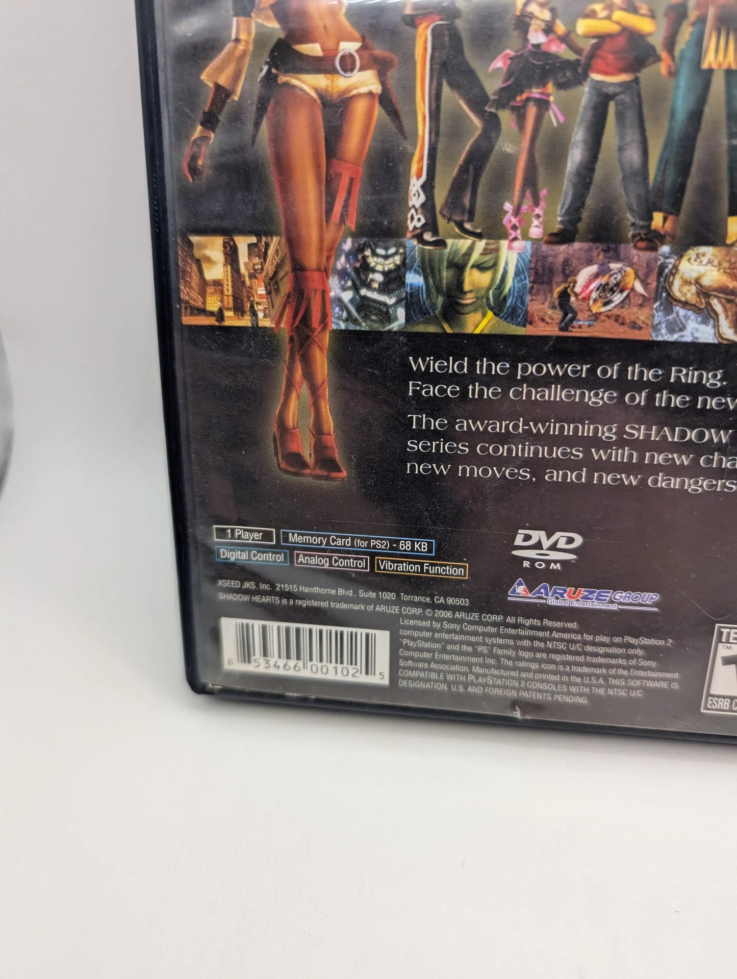 Shadow Hearts: From The New World (Sony PlayStation 2, 2006) No Manual TESTED FRENLY BRICKS - Open 7 Days
