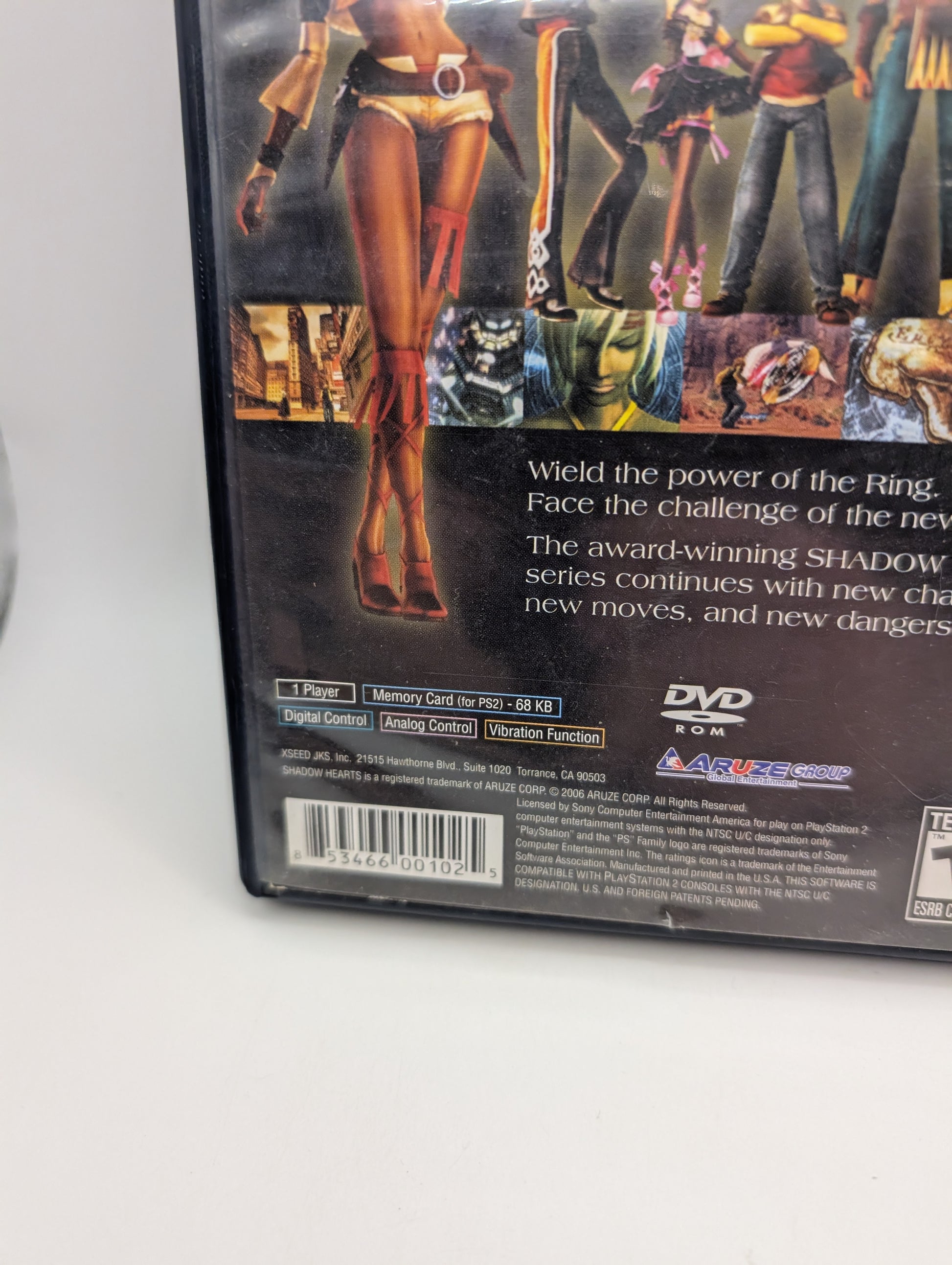 Shadow Hearts: From The New World (Sony PlayStation 2, 2006) No Manual TESTED