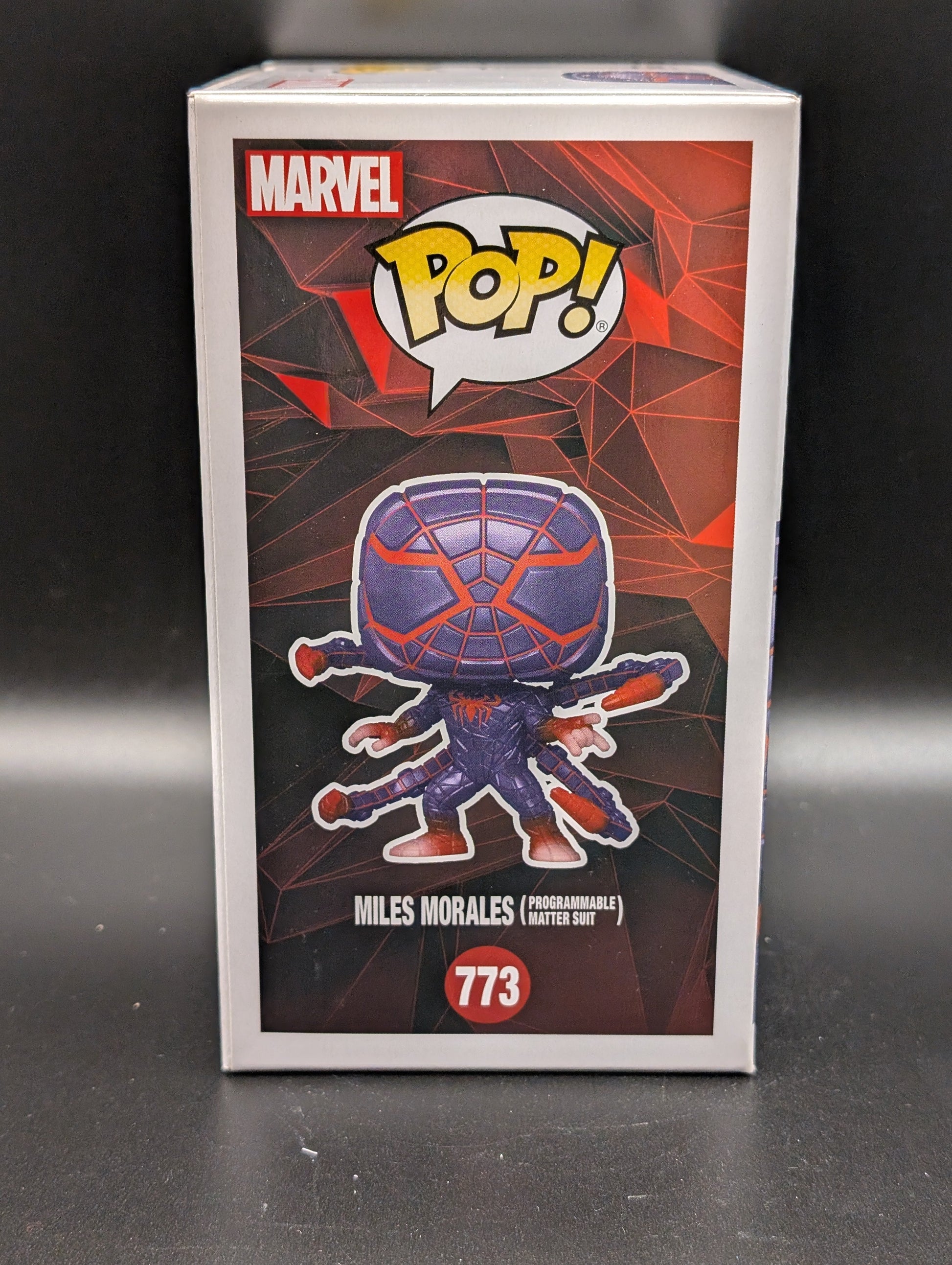 Funko POP! Games Spider-Man Miles Morales #733 Miles Morales Programmable Matter Suit Vinyl Collectable FRENLY BRICKS - Open 7 Days