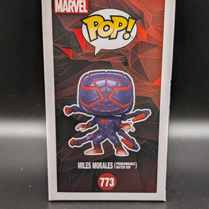 Funko POP! Games Spider-Man Miles Morales #733 Miles Morales Programmable Matter Suit Vinyl Collectable FRENLY BRICKS - Open 7 Days