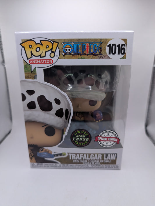 One Piece Trafalgar Law #1016 GLOW CHASE Funko Pop! FRENLY BRICKS - Open 7 Days