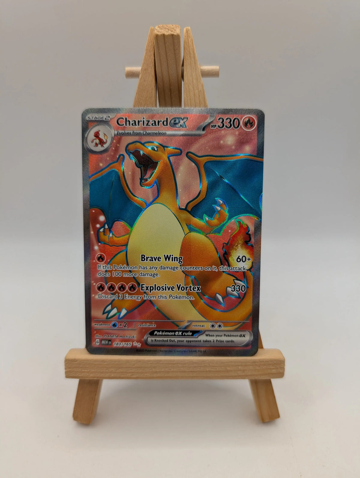 Charizard ex 183/165 SV: Scarlet & Violet 151 - Pokemon Card FRENLY BRICKS - Open 7 Days image 1