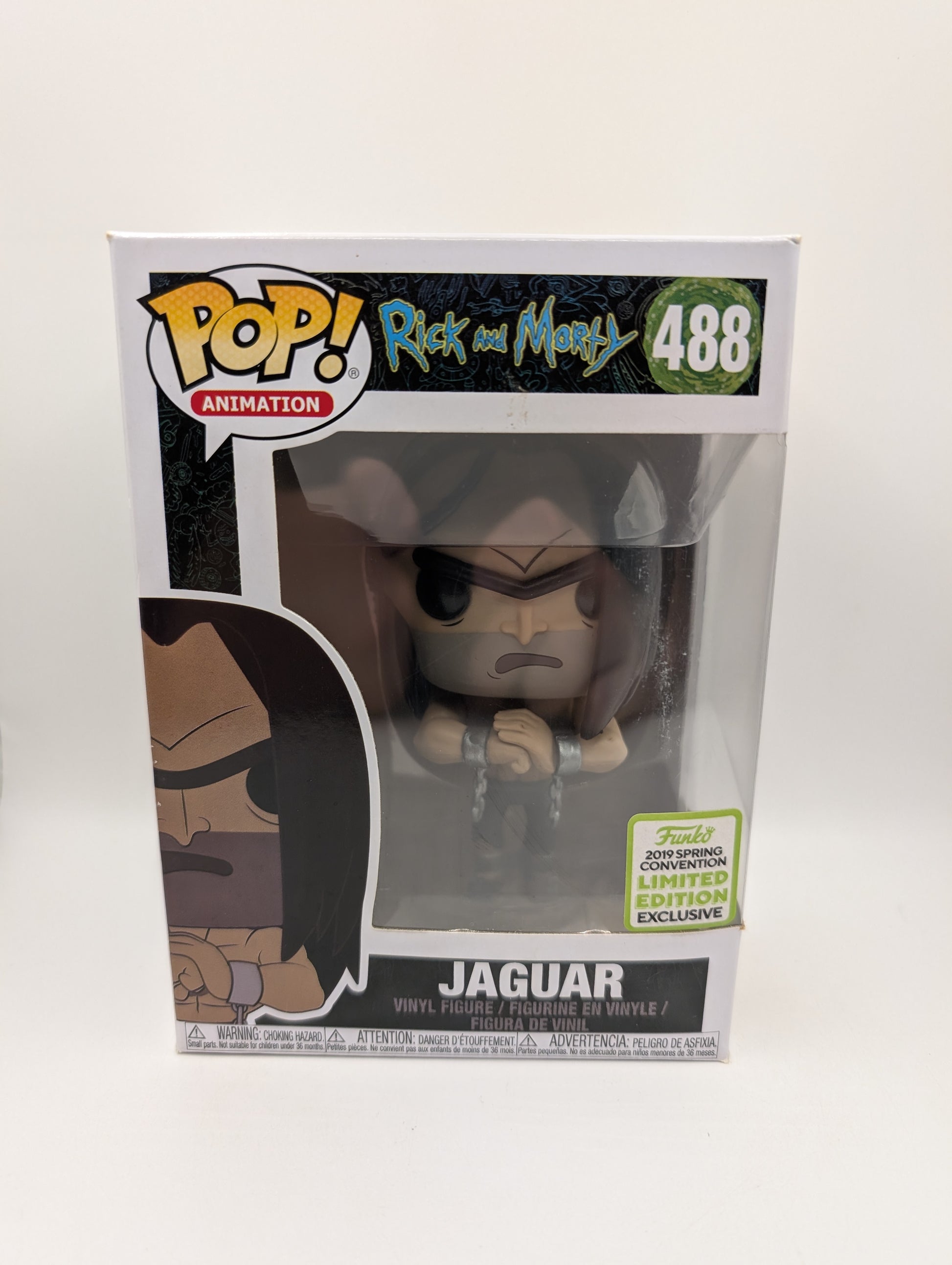 Funko Pop! Jaguar #488 Rick and Morty 2019 Spring Convention Exclusive Vaulted
