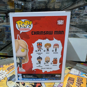 Funko POP! Animation: Chainsaw Man - Power 1681 FRENLY BRICKS - Open 7 Days