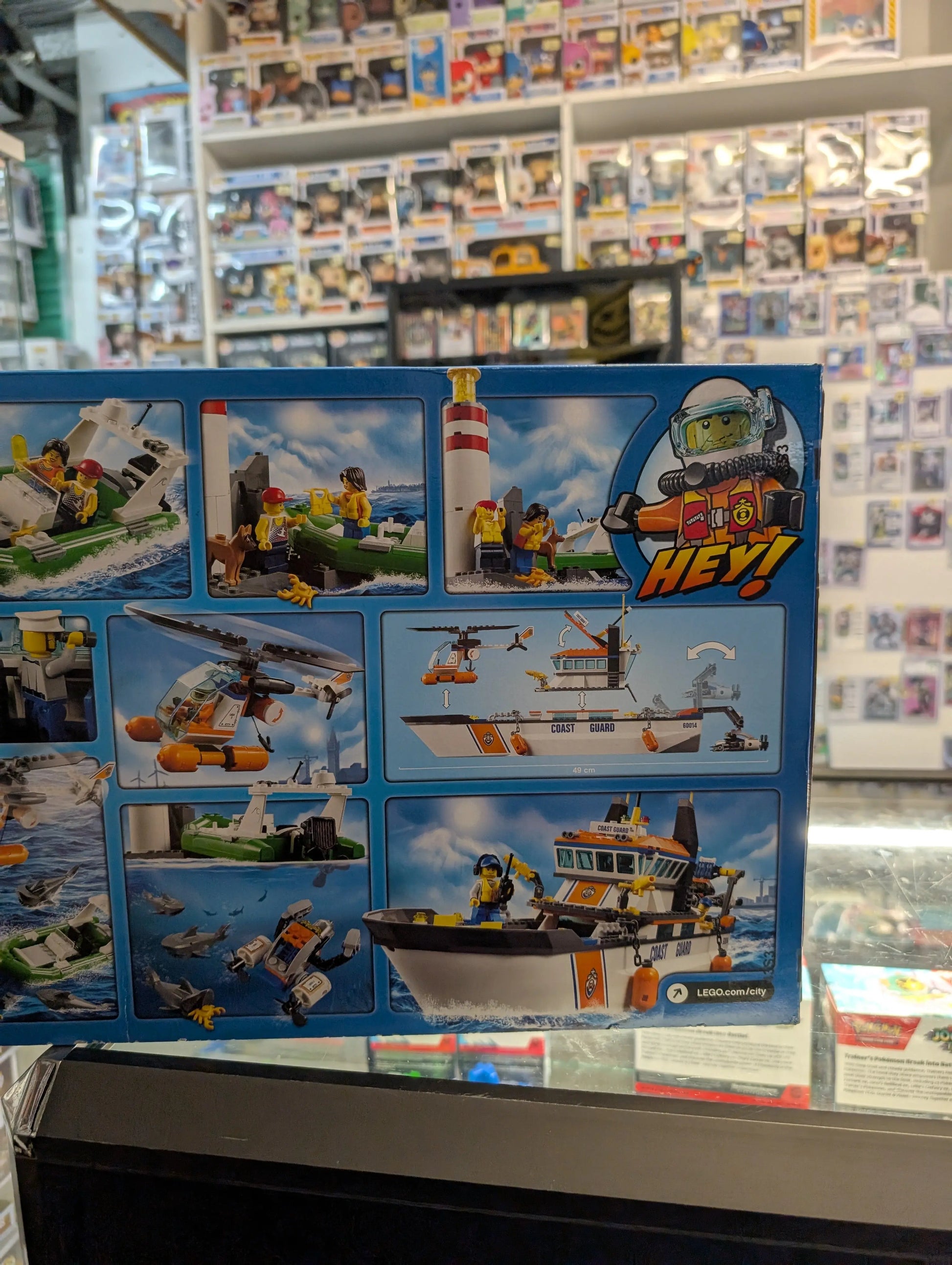 LEGO CITY: Coast Guard Patrol (60014) New Factory Sealed FRENLY BRICKS - Open 7 Days