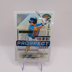 2024 Panini Prospect Edition Prospect Ticket Signatures 5 Travis Bazzana RC Auto FRENLY BRICKS - Open 7 Days