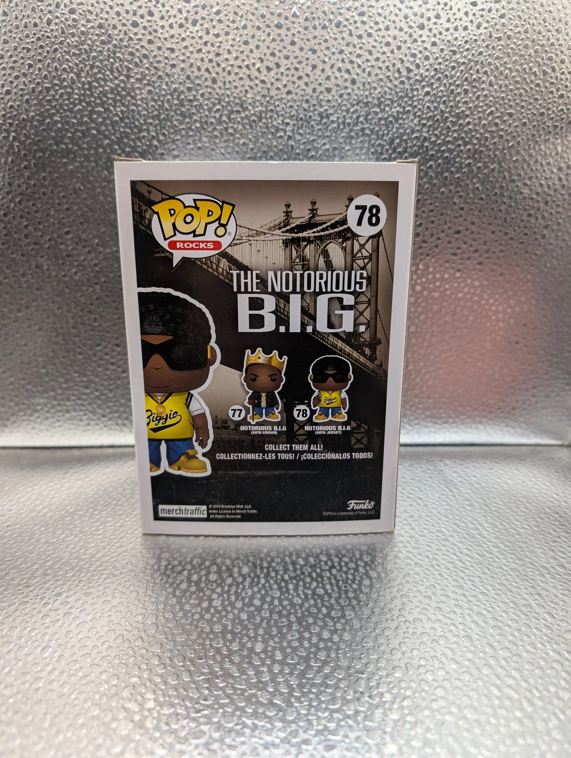 FUNKO Pop Vinyl Notorious B.I.G #78 FRENLY BRICKS - Open 7 Days
