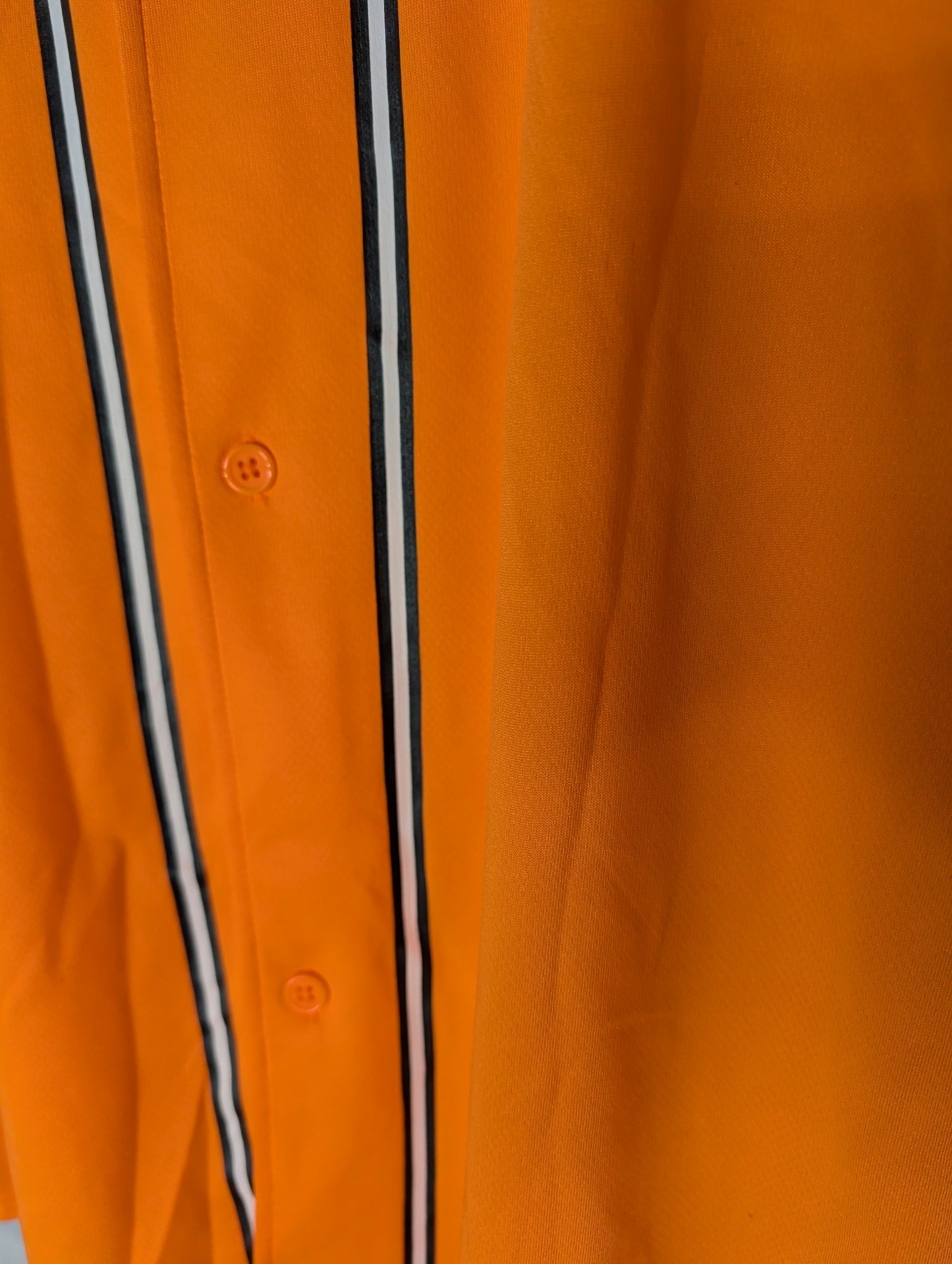 Nippon Baseball Adidas Yohiuri Giants Orange Blank Jersey Large