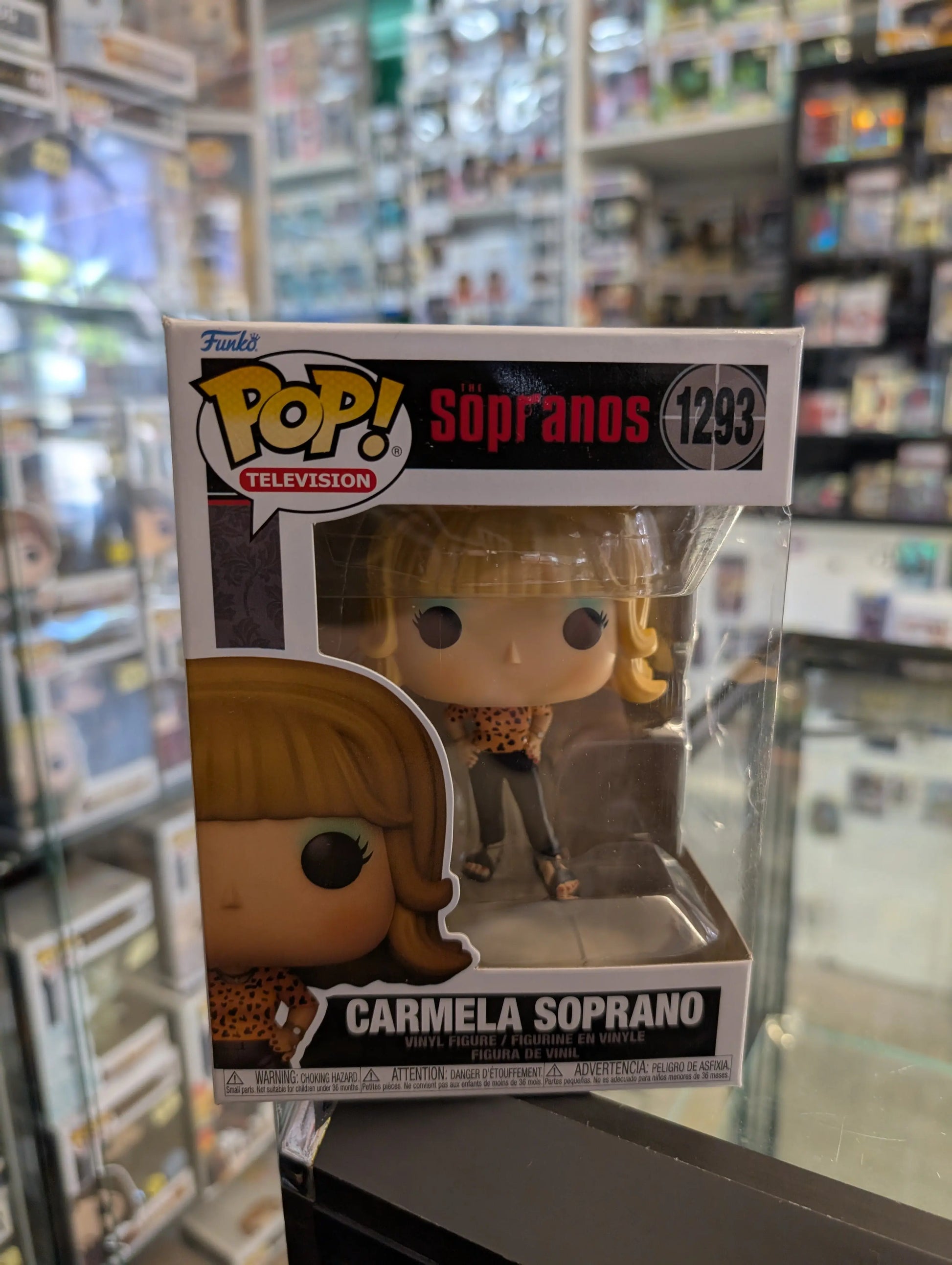 FUNKO POP! TELEVISION #1293 The Sopranos Carmela Soprano Vinyl Figure FRENLY BRICKS - Open 7 Days
