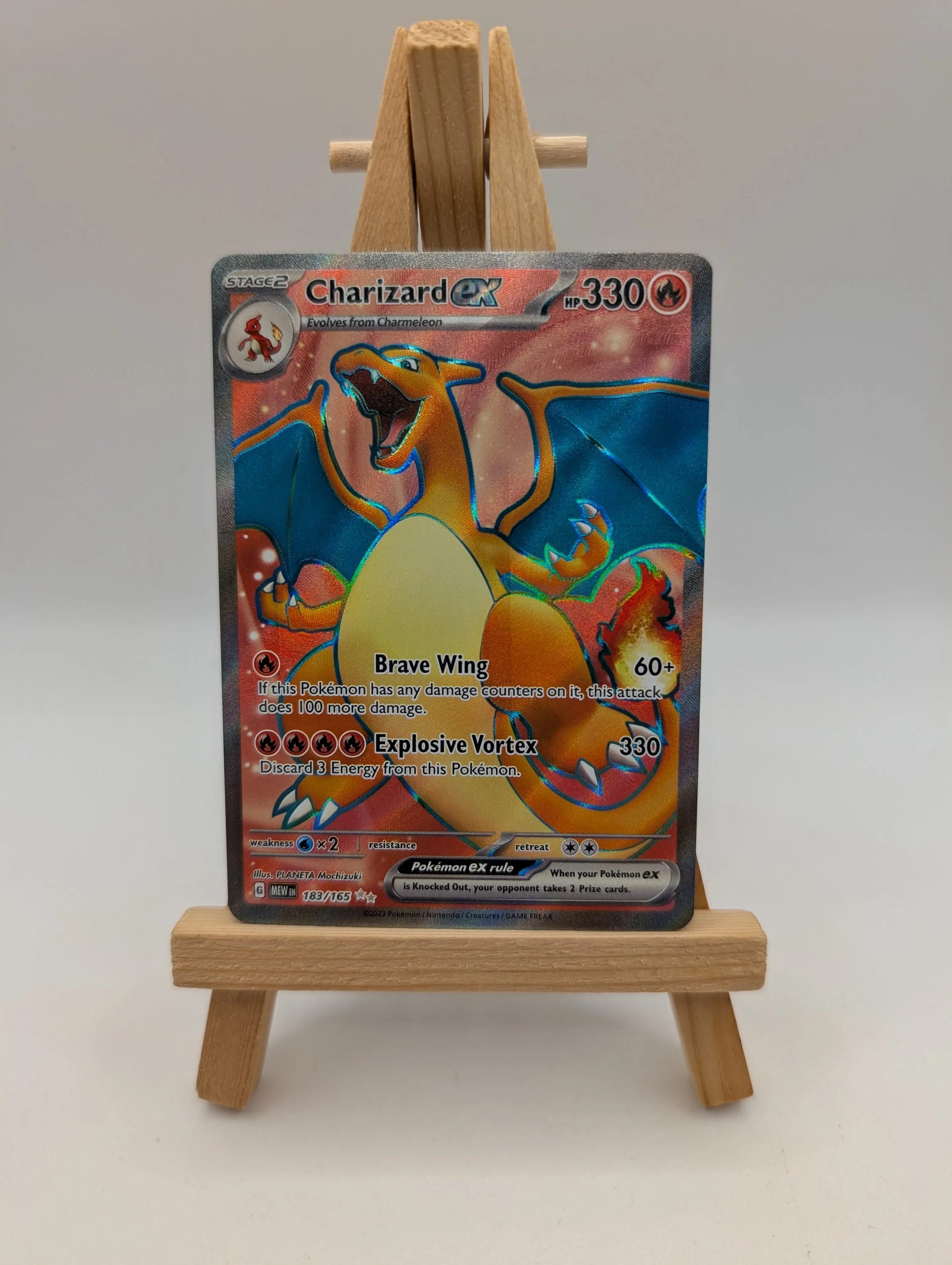 Charizard ex 183/165 SV: Scarlet & Violet 151 - Pokemon Card FRENLY BRICKS - Open 7 Days image 2