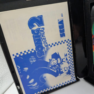 Sega Mega Drive SMD - Sonic The Hedgehog 2 - Cart + Box + Manual USED PAL FRENLY BRICKS - Open 7 Days
