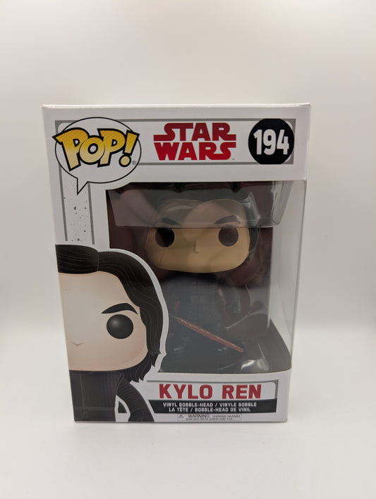 Funko Pop! Vinyl: Star Wars - Kylo Ren (Unmasked) #194 FRENLY BRICKS - Open 7 Days