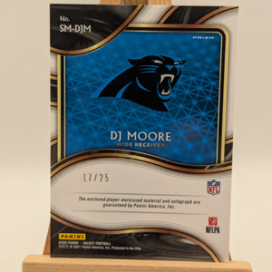 2020 Select DJ Moore Signature Patch Tie Dye Prizm Auto /25 FRENLY BRICKS - Open 7 Days