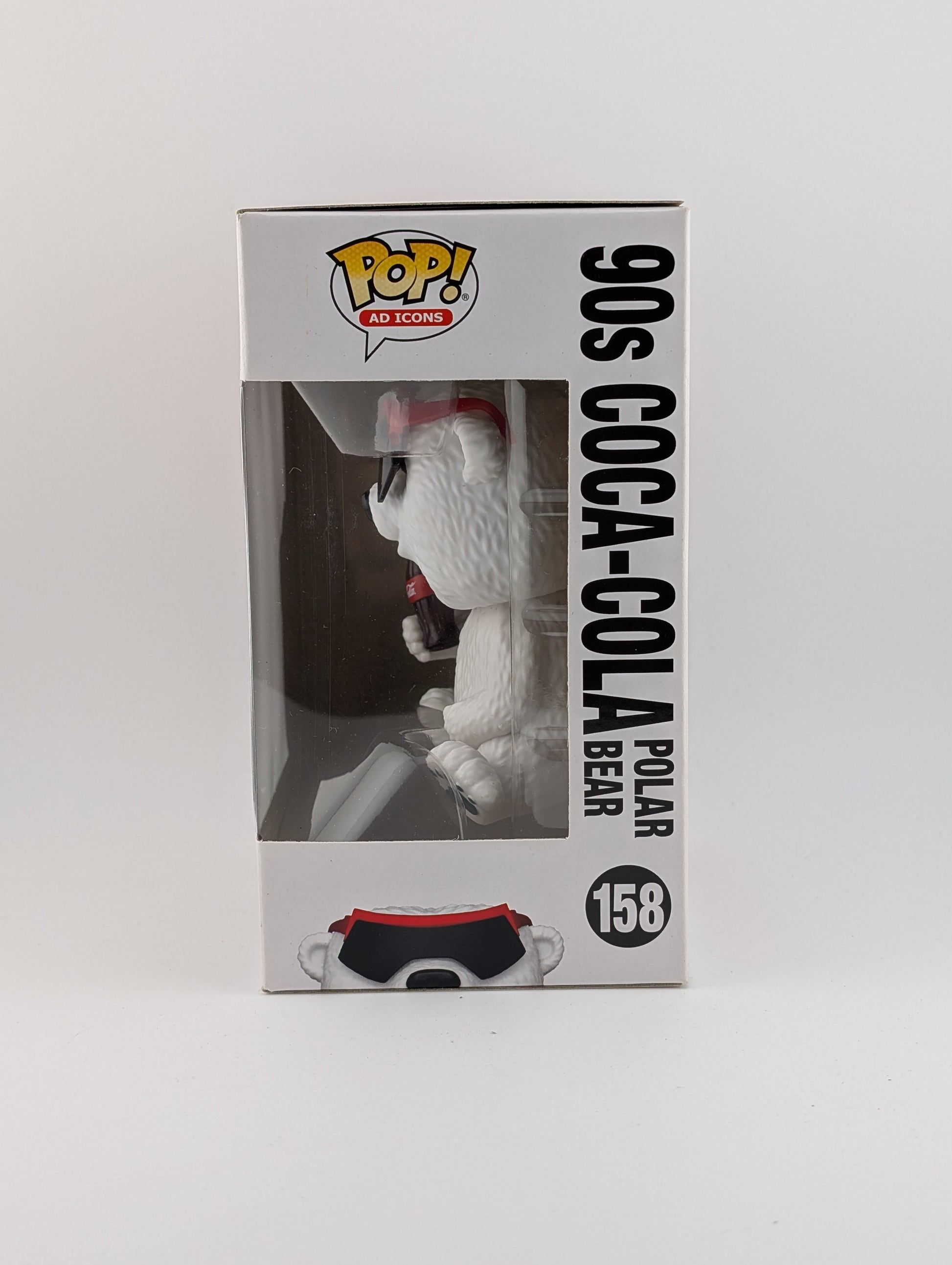 Funko POP! Tv Icons Coca-Cola #158 90s Coca-Cola Polar Bear Vinyl Collectable Rare FRENLY BRICKS - Open 7 Days