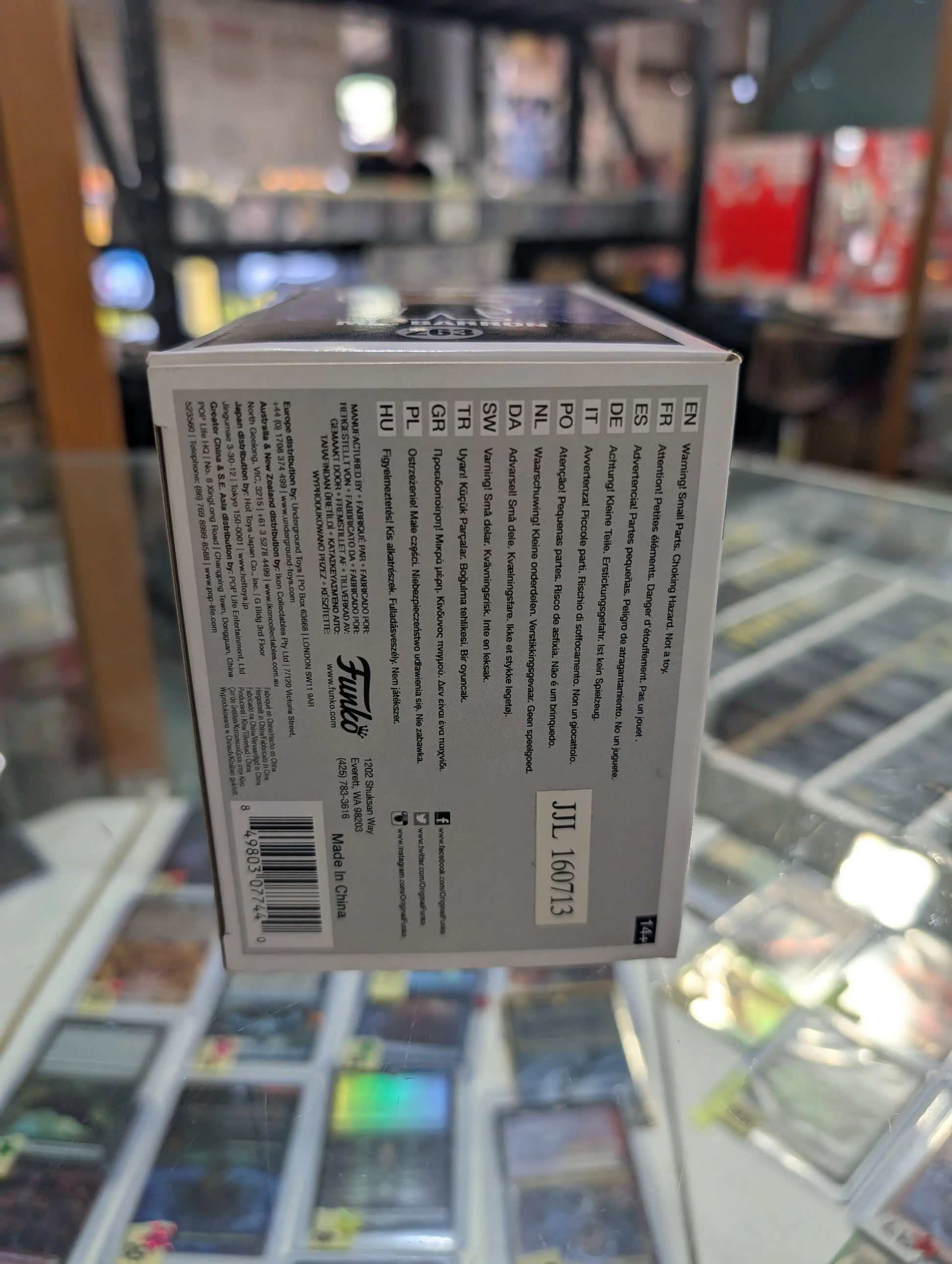 Mr. Barron Miss Peregrines Home for Peculiar Children 263 Funko Pop Vinyl FRENLY BRICKS - Open 7 Days