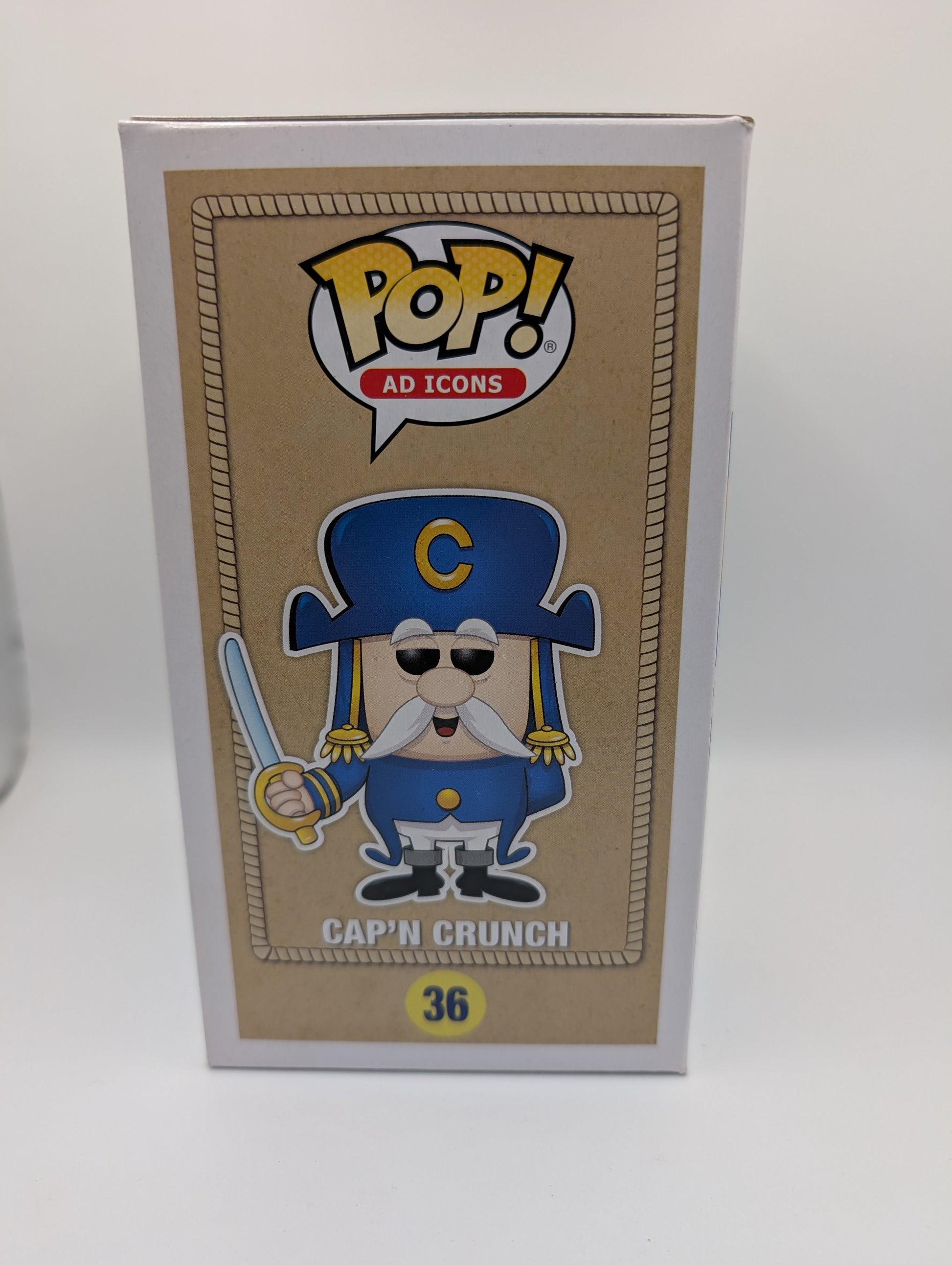 Funko Pop! Ad Icons - Cap'n Crunch #36 Captain Crunch Capn Crunch FRENLY BRICKS - Open 7 Days