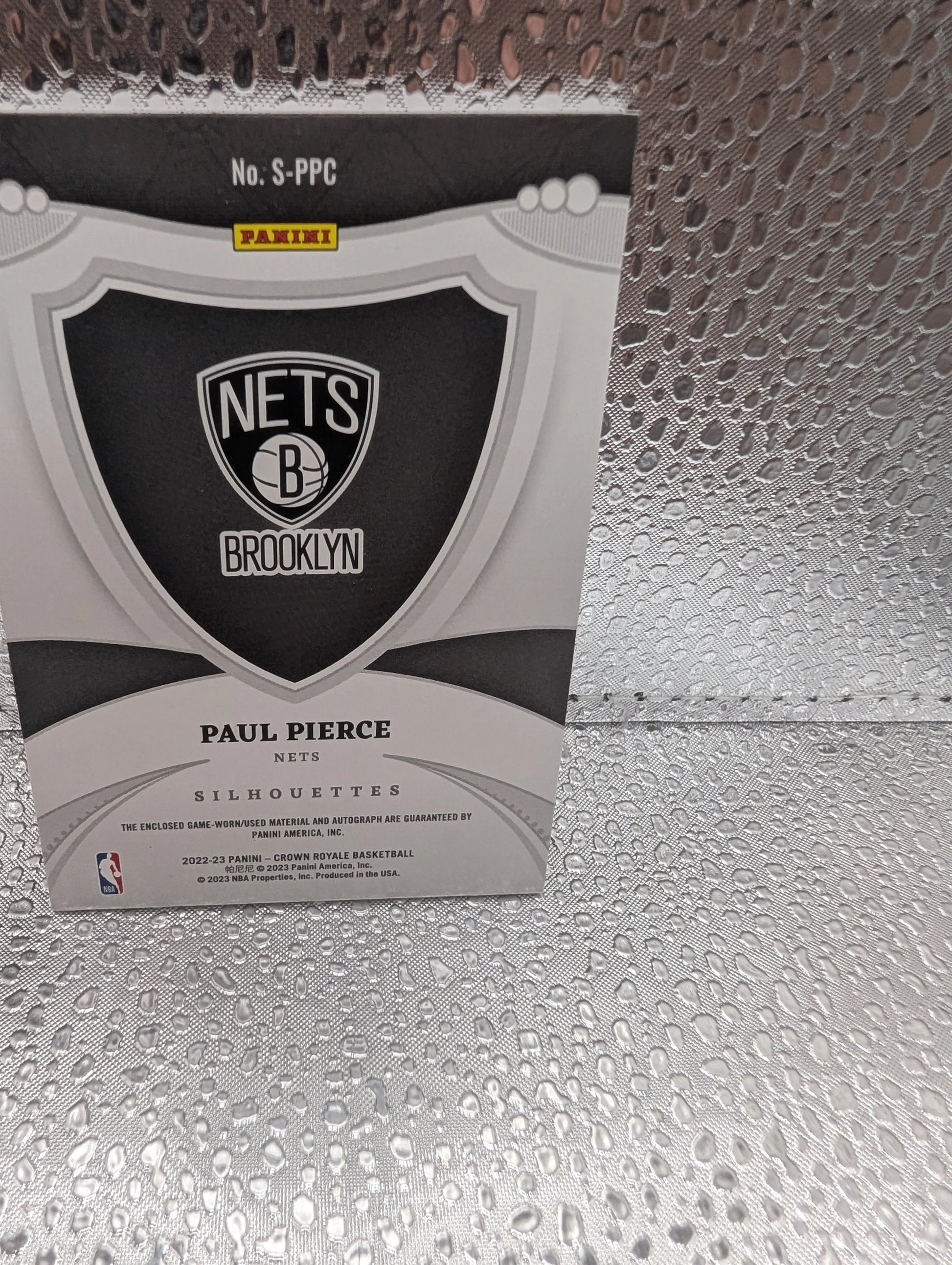 Paul Pierce 2022-23 Panini Crown Royale Auto Patch /12 S-PPC FRENLY BRICKS - Open 7 Days