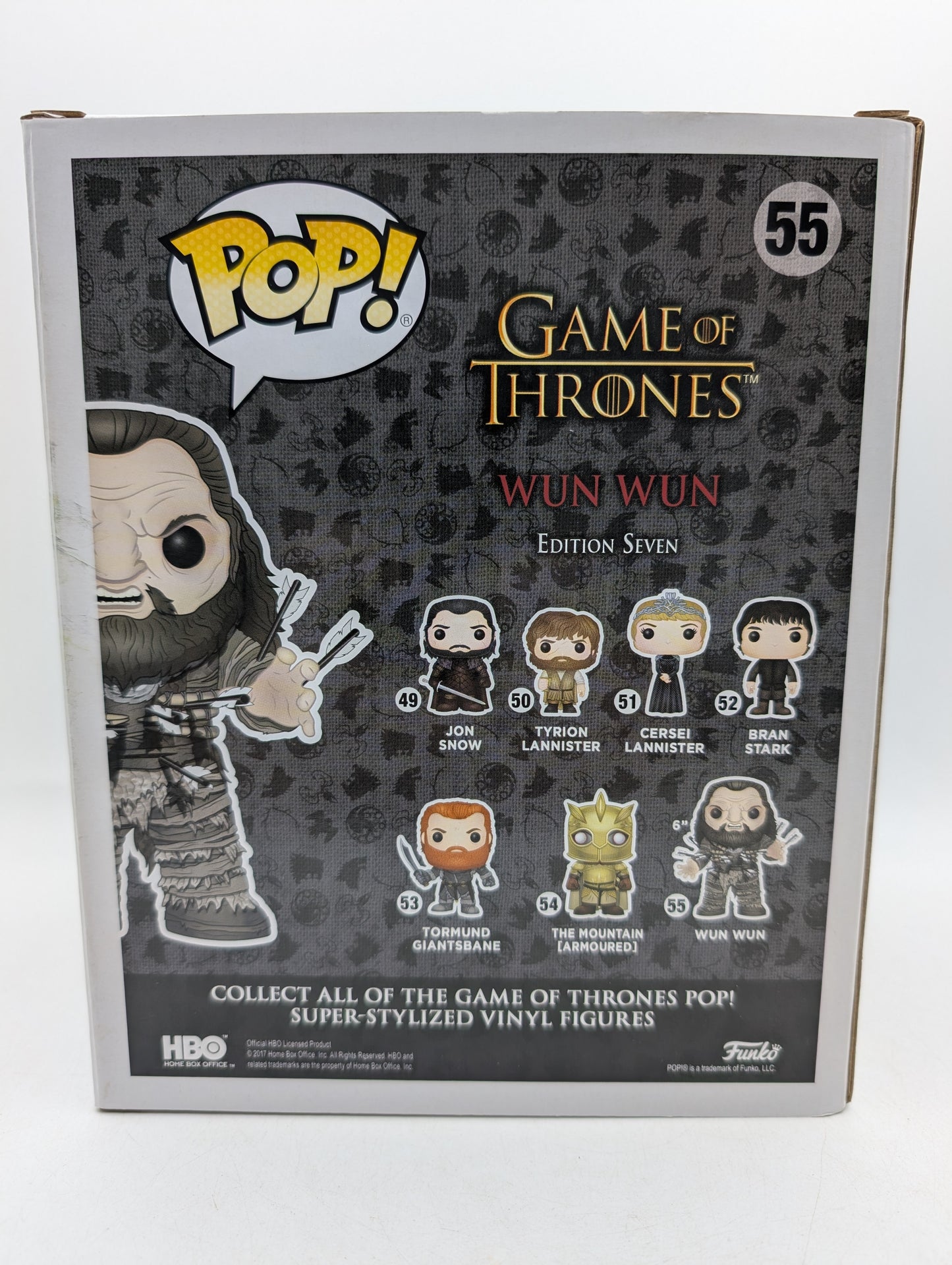 Funko POP! Game of Thrones Wun Wun #55 Vinyl Figure