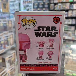 Funko Pop Star Wars #495 The Mandalorian Pink FRENLY BRICKS - Open 7 Days
