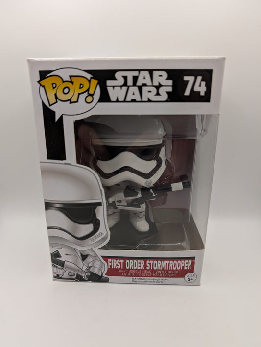 Funko Pop Star Wars Stormtrooper #74 First Order Exclusive Figure FRENLY BRICKS - Open 7 Days