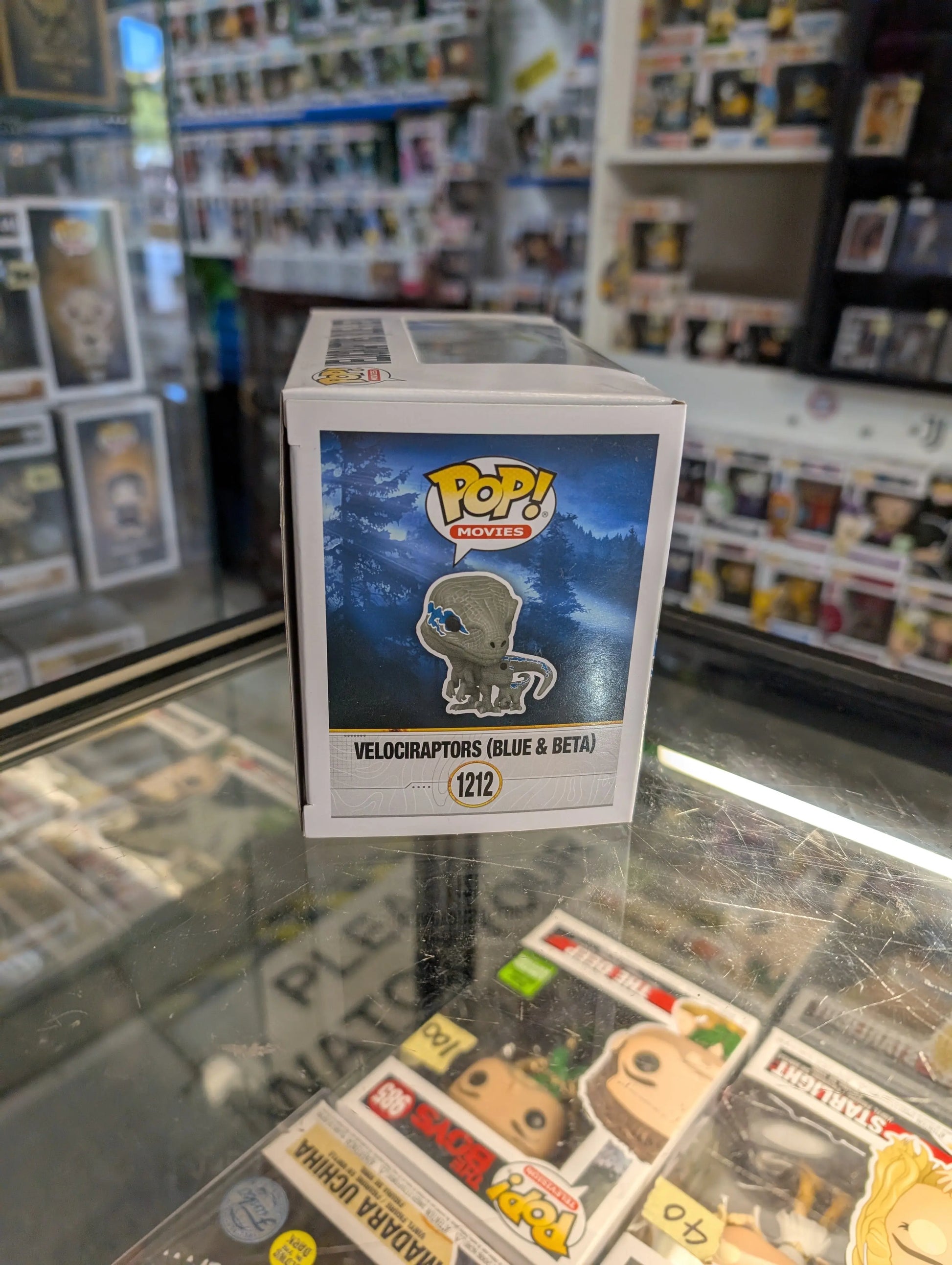 FUNKO Pop Vinyl Velociraptors (Blue & Beta) FRENLY BRICKS - Open 7 Days