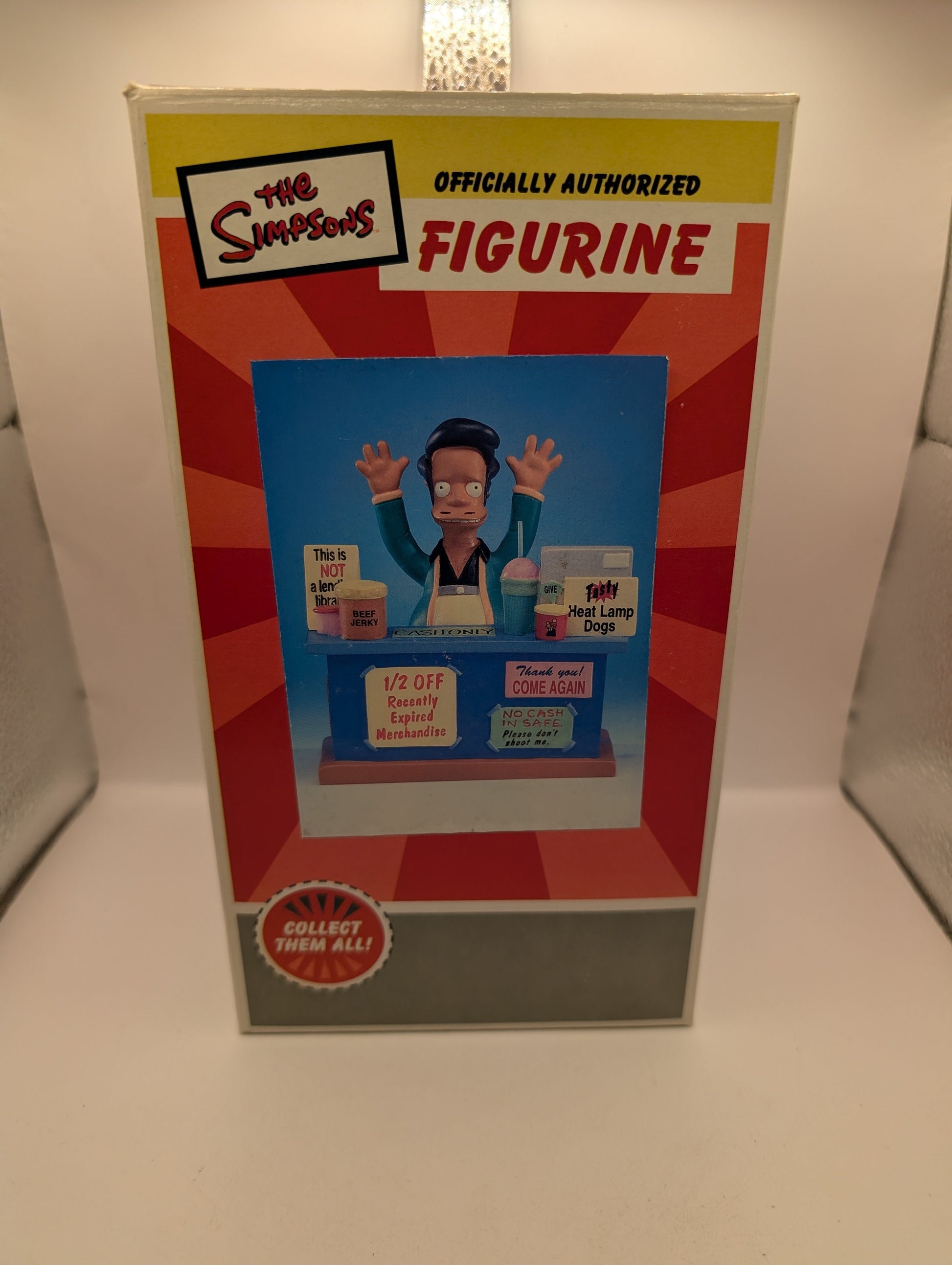 The Springfield Citizens Sculpture Collection “ Thank You, Come Again!” APU with box FRENLY BRICKS - Open 7 Days