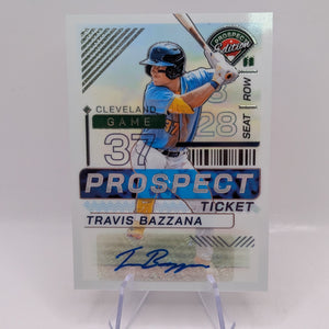 2024 Panini Prospect Edition Prospect Ticket Signatures 5 Travis Bazzana RC Auto FRENLY BRICKS - Open 7 Days