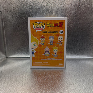 FUNKO Pop Vinyl Super Saiyan Vegeta #154 FRENLY BRICKS - Open 7 Days