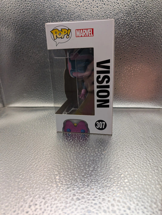 FUNKO Pop Vinyl Vision Marvel #307 FRENLY BRICKS - Open 7 Days