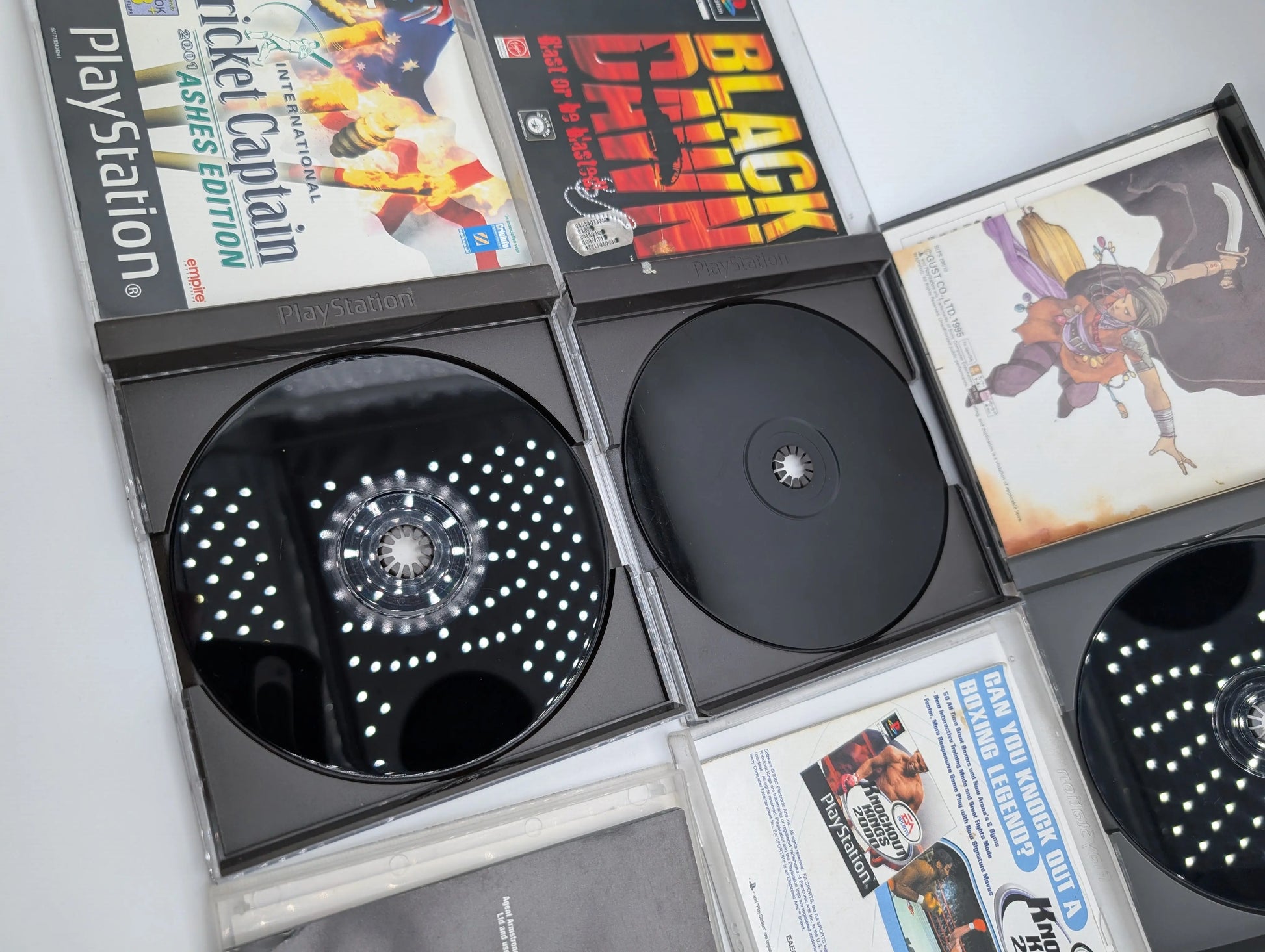 PS1 PlayStation 5x Game Lot Bundle Untested Fishing Cricket More FRENLY BRICKS - Open 7 Days