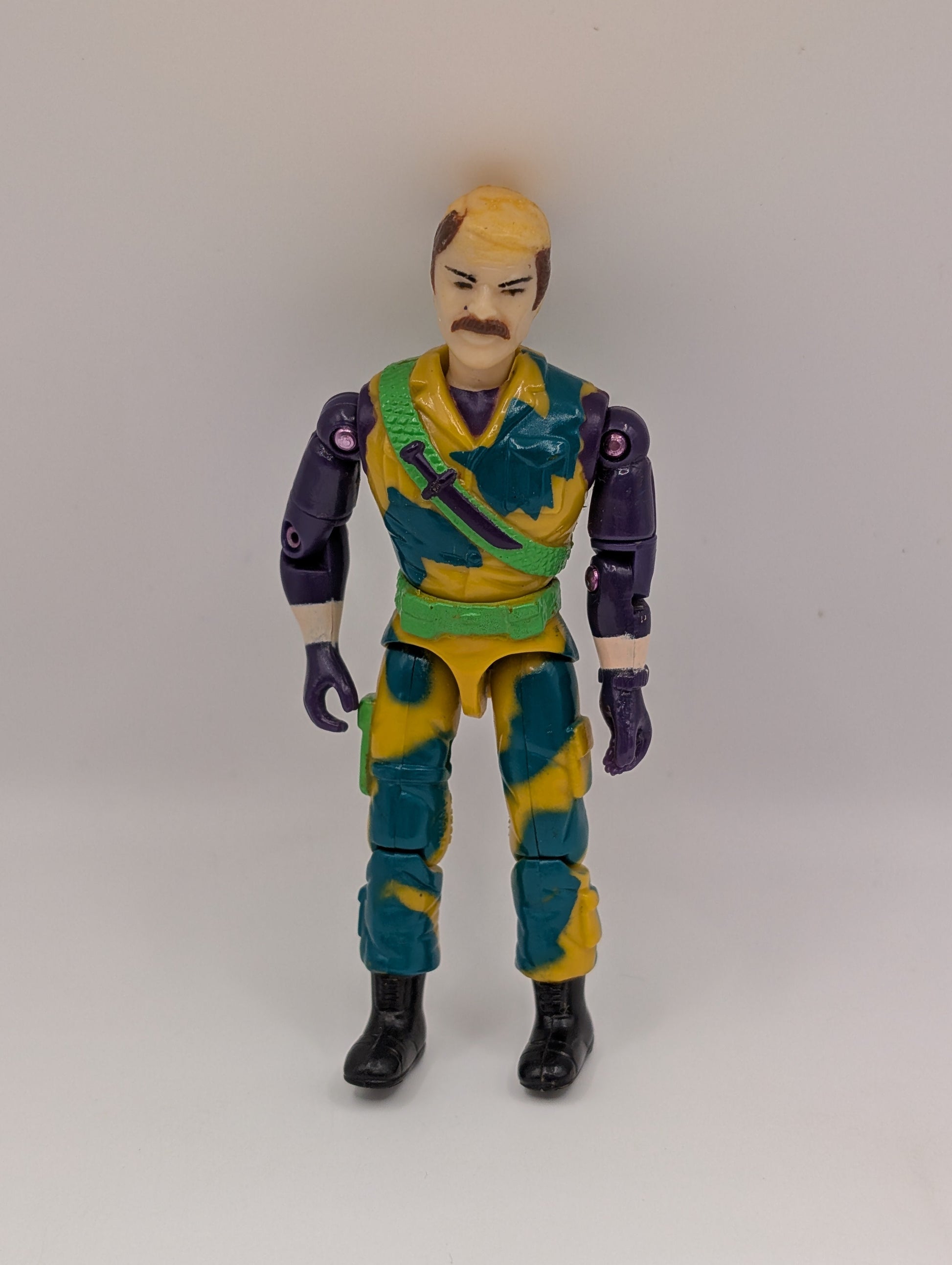 Lanard Gi Joe Cobra action figure vtg military toy The Corps Fox Chopper Jones FRENLY BRICKS - Open 7 Days