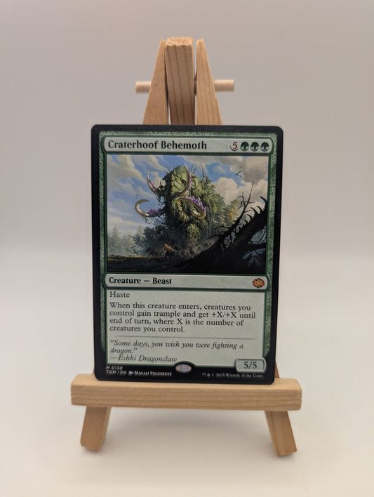 MTG - Craterhoof Behemoth - TDM Tarkir: Dragonstorm Mythic 0138 FRENLY BRICKS - Open 7 Days