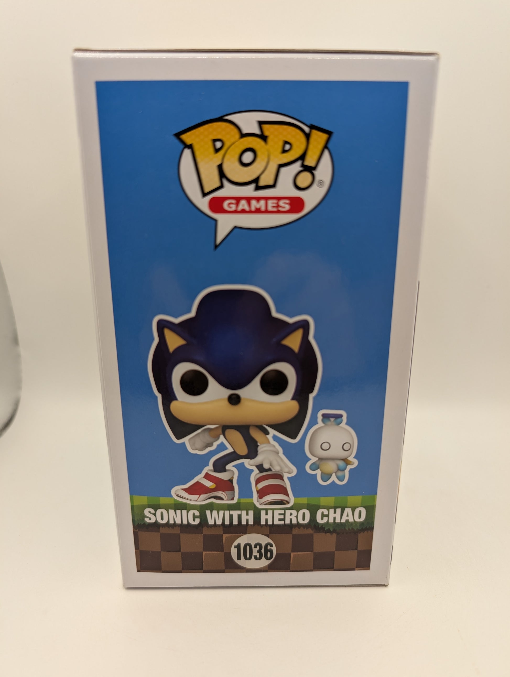 Funko Pop Sonic The Hedgehog Sonic with Chao #1036 Vinyl Figure