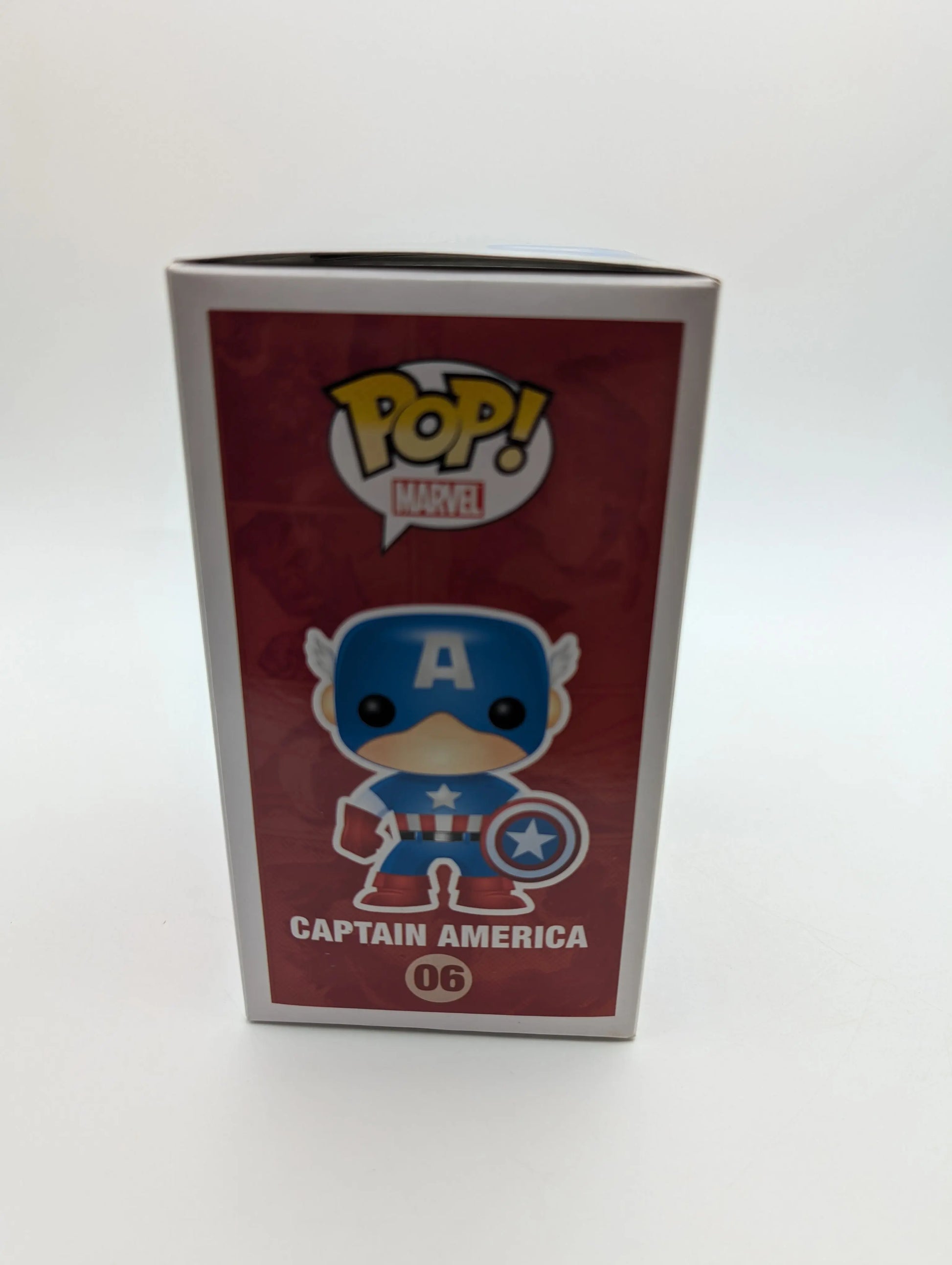 Funko POP! Marvel Captain America #06 Vaulted In Box FRENLY BRICKS - Open 7 Days