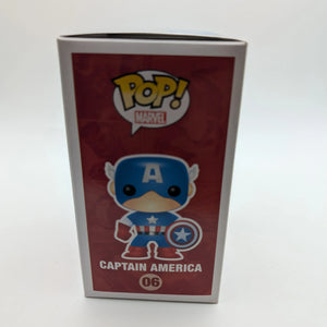 Funko POP! Marvel Captain America #06 Vaulted In Box FRENLY BRICKS - Open 7 Days