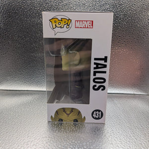 FUNKO Pop Vinyl Talos Marvel #431 FRENLY BRICKS - Open 7 Days