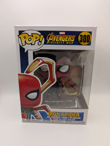Funko Pop! - Iron Spider #300  - Marvel Avengers: Infinity War FRENLY BRICKS - Open 7 Days