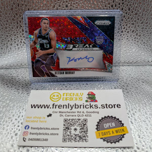 2024-25 KEEGAN MURRAY 35/99 AUTO PANINI PRIZM FAST BREAK DISCO RED PURPLE FRENLY BRICKS - Open 7 Days