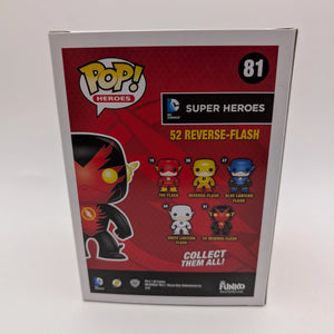 Funko Pop DC  52 Reverse Flash #81  VAULTED FRENLY BRICKS - Open 7 Days
