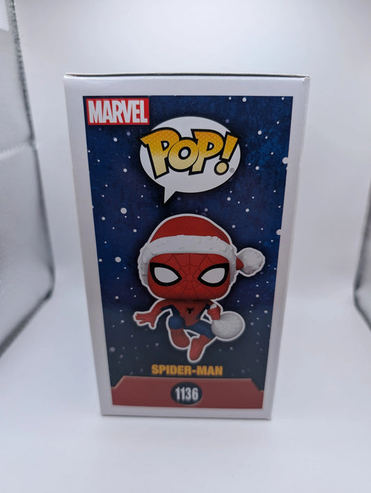 Funko Pop! ~ Marvel ~ Spider-Man ~ #1136 ~ “Funko Special Edition” ~ Holiday FRENLY BRICKS - Open 7 Days