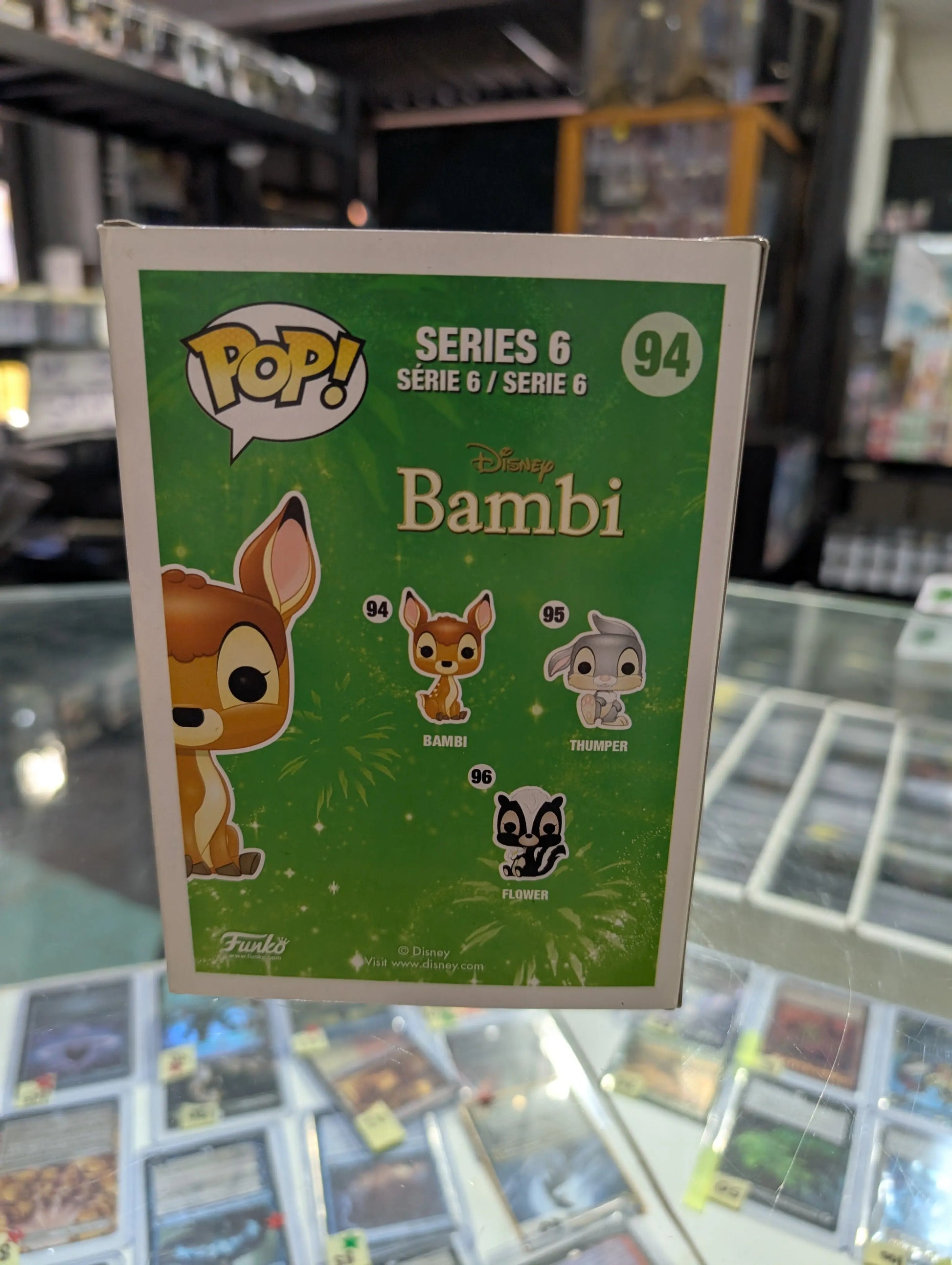 Disney Funko Pop - Bambi (Flocked) - Bambi - No. 94 FRENLY BRICKS - Open 7 Days