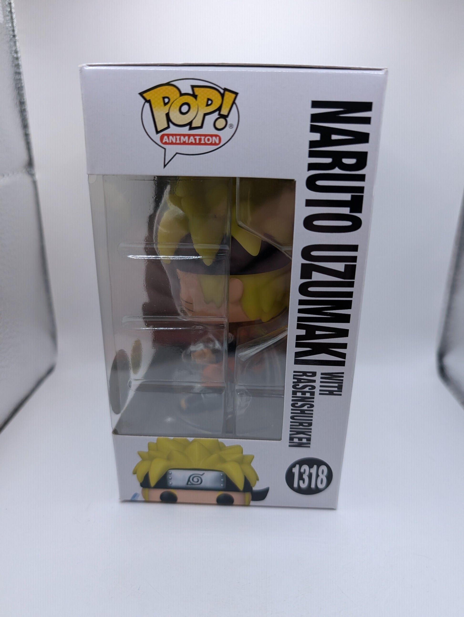 Funko Pop - Naruto Shippuden - Naruto Uzumaki with Rasenshuriken GLOW #1318 FRENLY BRICKS - Open 7 Days