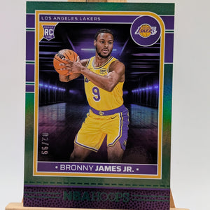2024-25 BRONNY JAMES JR /99 PANINI HOOPS ROOKIE RC #280