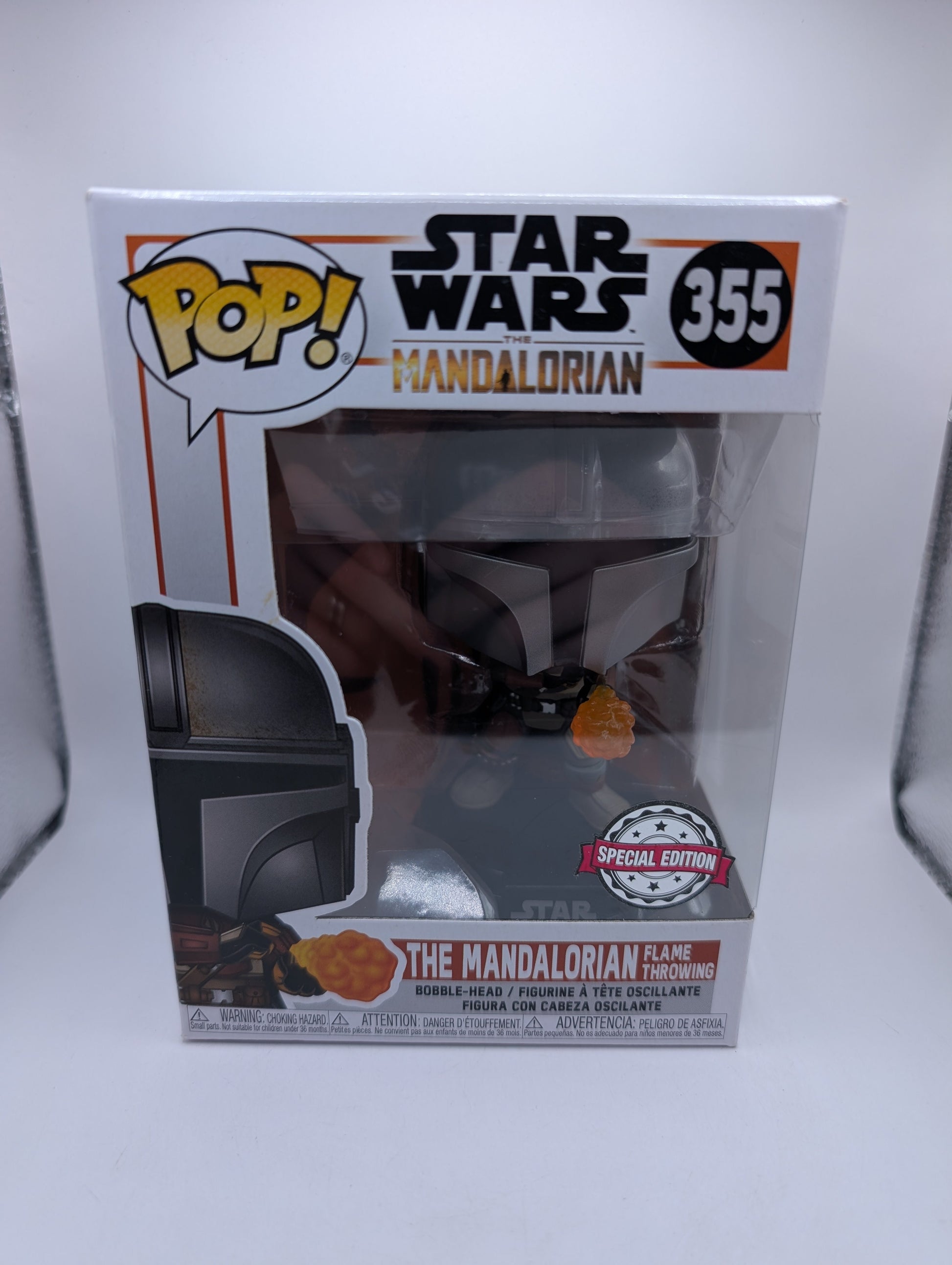 Funko Pop! STAR WARS: The Mandalorian Flame Throwing #355 FRENLY BRICKS - Open 7 Days