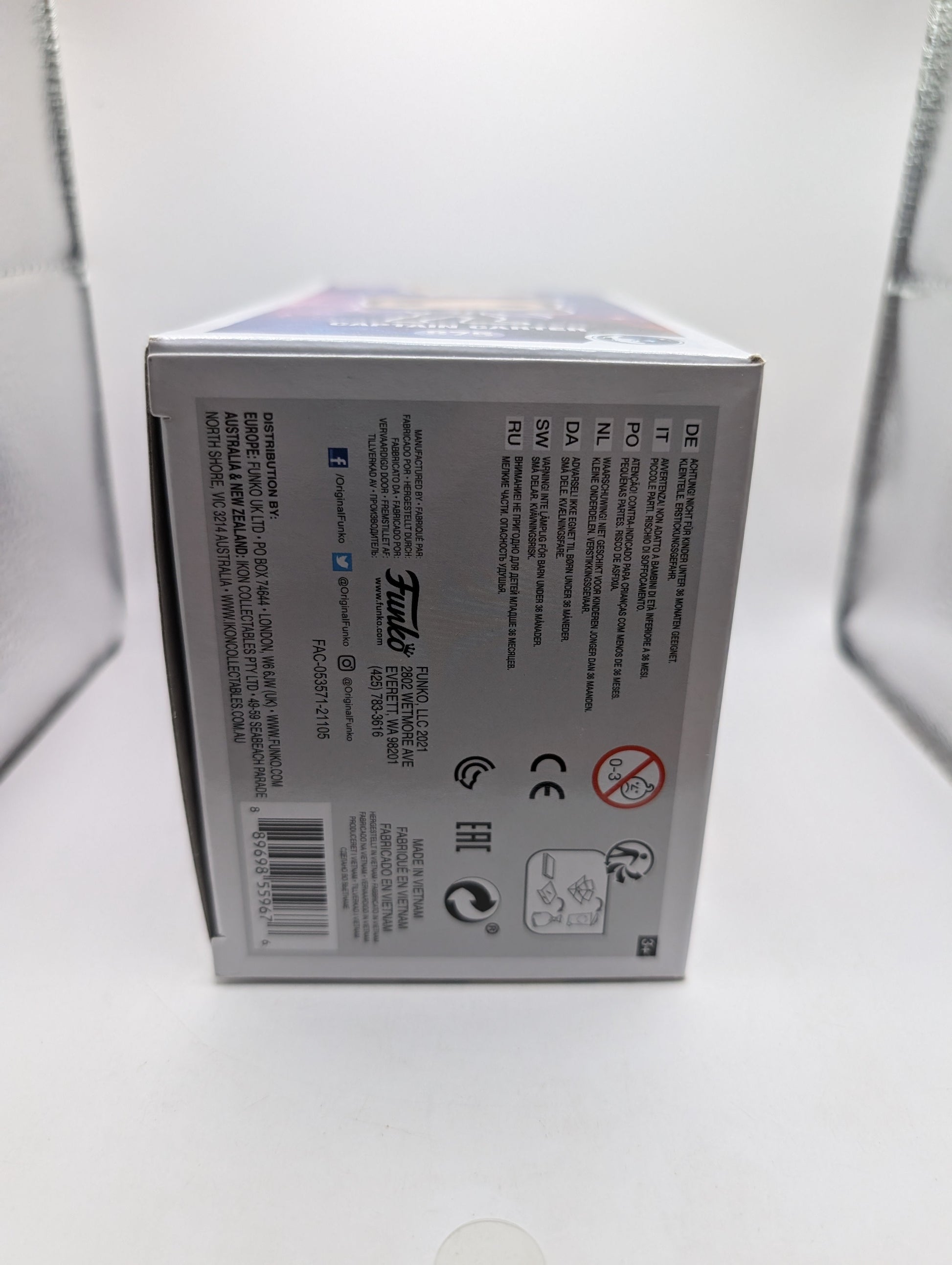 Marvel Funko Pop - Captain Carter (Fighting Pose) - What If? - No. 875 FRENLY BRICKS - Open 7 Days