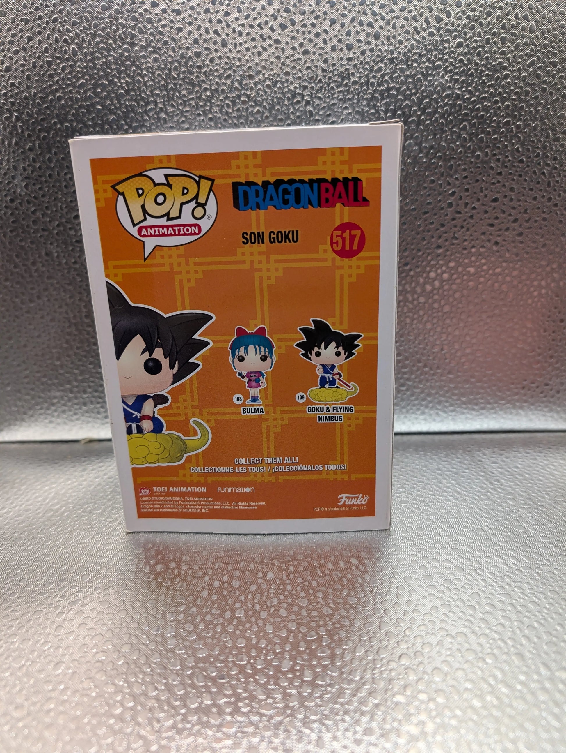 FUNKO Pop Vinyl Son Goku #517 FRENLY BRICKS - Open 7 Days
