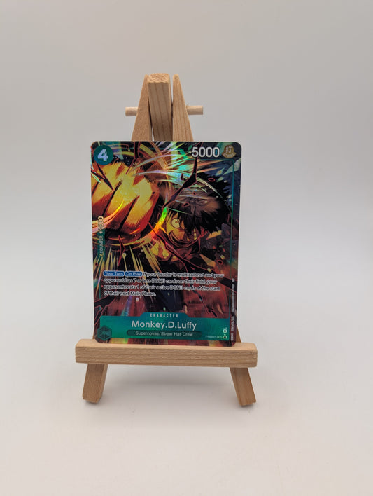 One Piece Card Game Tcg Ccg Luffy Prb02-005 Alt Art FRENLY BRICKS - Open 7 Days