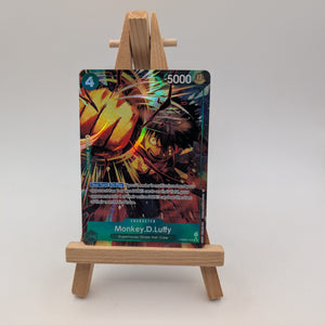 One Piece Card Game Tcg Ccg Luffy Prb02-005 Alt Art FRENLY BRICKS - Open 7 Days