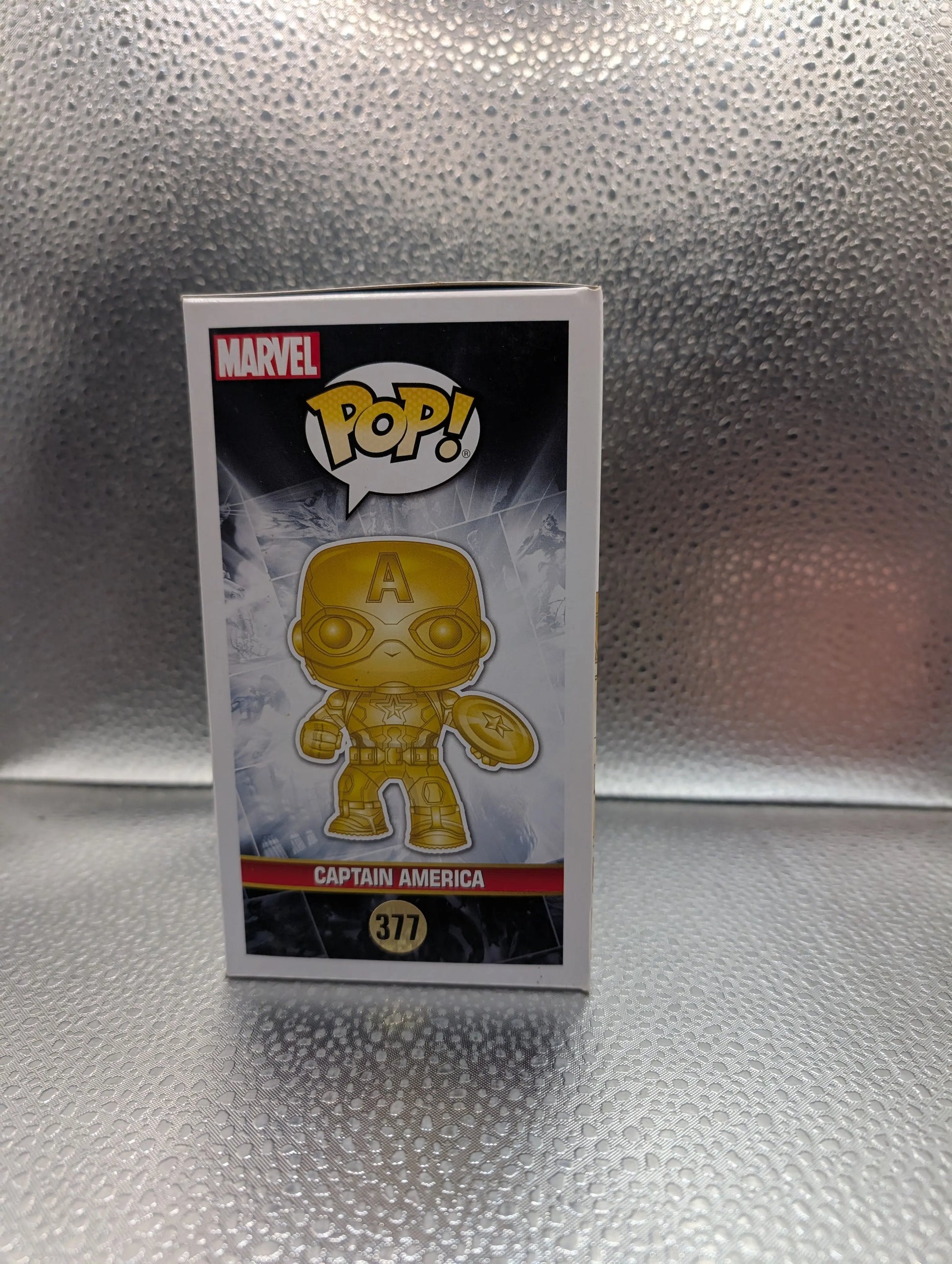 FUNKO Pop Vinyl Captain America Marvel #377 FRENLY BRICKS - Open 7 Days
